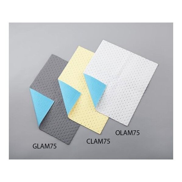 ラミネート液体吸収マット (水・油・溶剤 用) 3-6607-01 1点