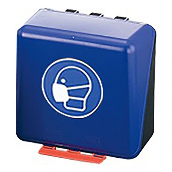 安全保護用具保管ケース 呼吸用保護具用 ブルー 3-7121-07 1
