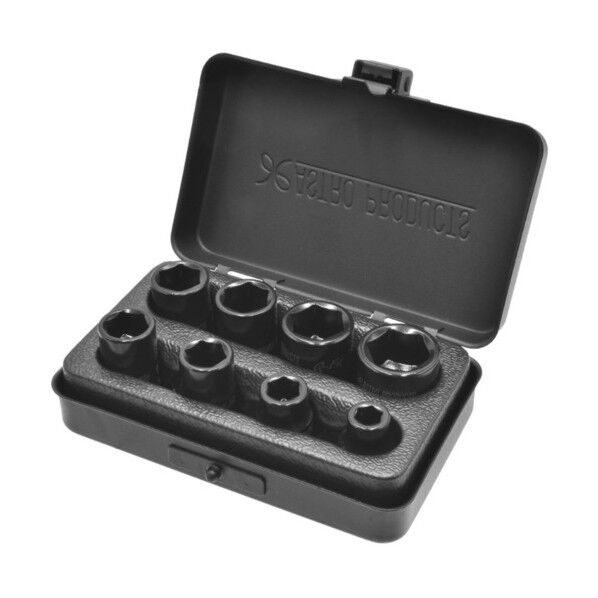 AP Q-Fit 3/8DR インパクトソケットセット (8個組)