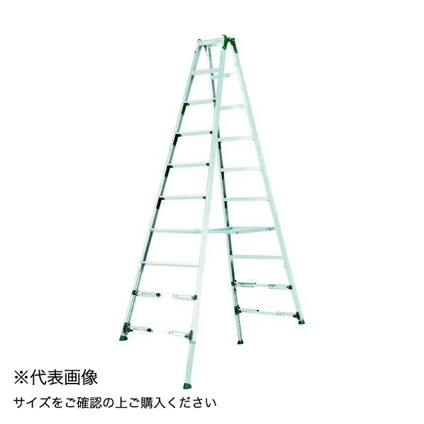 【アウトレット品】 ※法人専用品※アルインコ 伸縮脚付き専用脚立(踏ざん幅60mm・各脚441mm伸縮) PRT240FX 1台