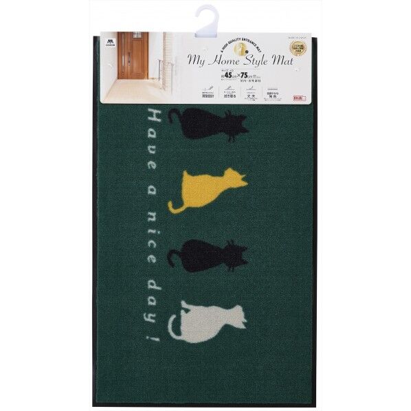 マイホームスタイルマット フォーキャッツ #3 グリーン