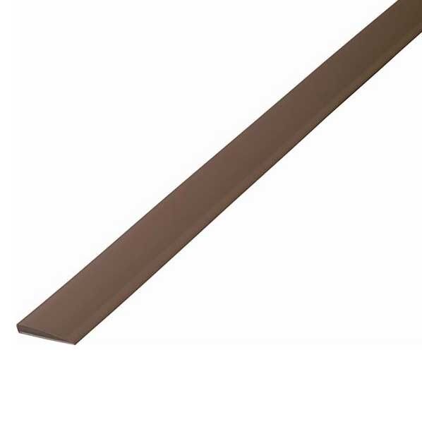 樹脂見切り 軟質樹脂+硬質樹脂製 穴無 定尺1.00M 5本入 AS-14