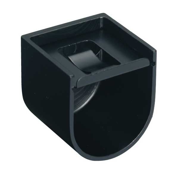 パイプパーツ 亜鉛ダイカスト Φ25mm用 Uソケット(木ねじ付き)