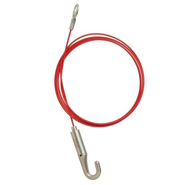 TAKIYA コレダーライン ミニハンガーセットA Ф1.2mm×1m レッド 1本...