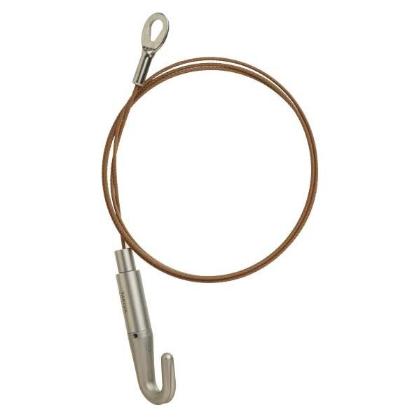 TAKIYA コレダーライン NハンガーセットA Ф1.5mm×1m ブラウン 1本...