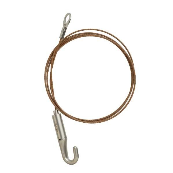 TAKIYA コレダーライン ミニハンガーセットA Ф1.2mm×1m ブラウン 1本...