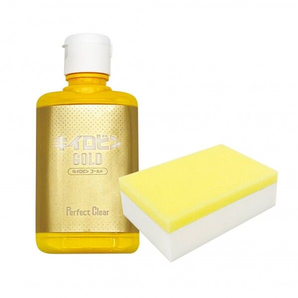 鏡・ガラスの油膜落とし キイロビンGOLD
