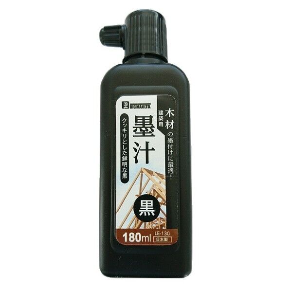 イトー 墨汁 180ml 黒色 LE-130 1個