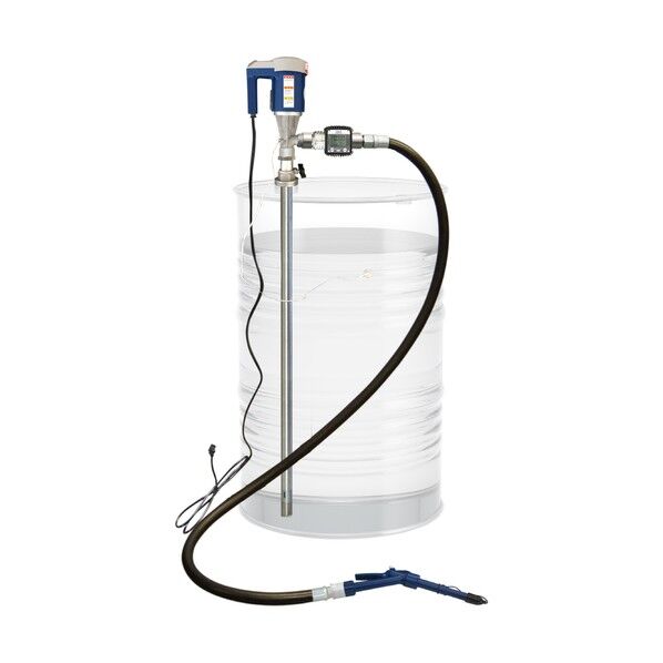 電動式ドラム缶用ポンプ(流量計付)