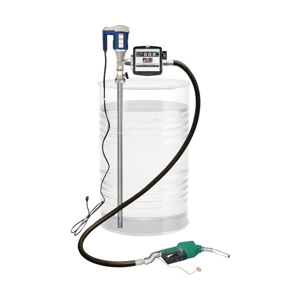電動式ドラム缶用ポンプ(オートストップ.流量計付(大型メーター))