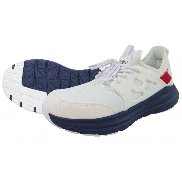 セーフティスニーカー 制菌・消臭 25.0 ホワイト MG5800 1足