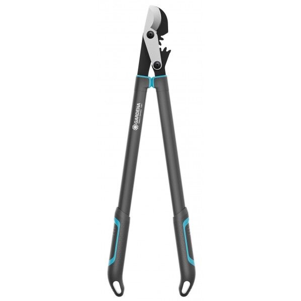 GARDENA 枝切りばさみ(直径50mm対応)バイパス型 EnergyCut Pro L L ダークグレー/ターコイズブルー/シルバー 12051-20 1点