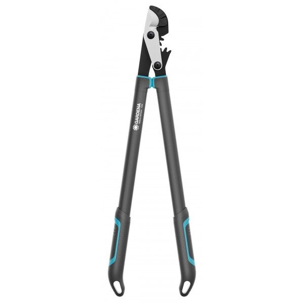 GARDENA 枝切りばさみ(直径50mm対応)アンビル型 EnergyCut Pro L Anvil L ダークグレー/ターコイズブルー/シルバー 12052-20 1点