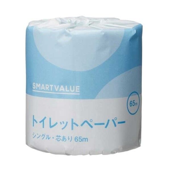 業務用トイレットペーパー シングル 65m×100個 N103J 100ロール