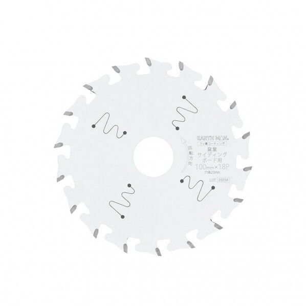 剛剣 窯業サイディングボード用チップソー100mm×18P