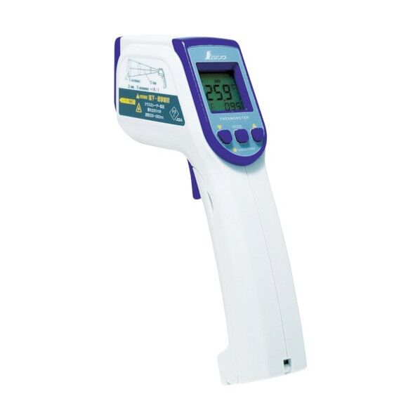 シンワ放射温度計Cレーザーポイント付放射率可変タイプ 73014 1点