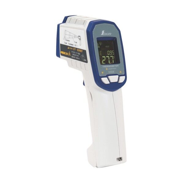 放射温度計Ｇ耐衝撃デュアルレーザーポイント機能付 73063 1点