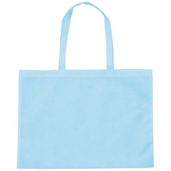 カラー不織布バッグ 水色
