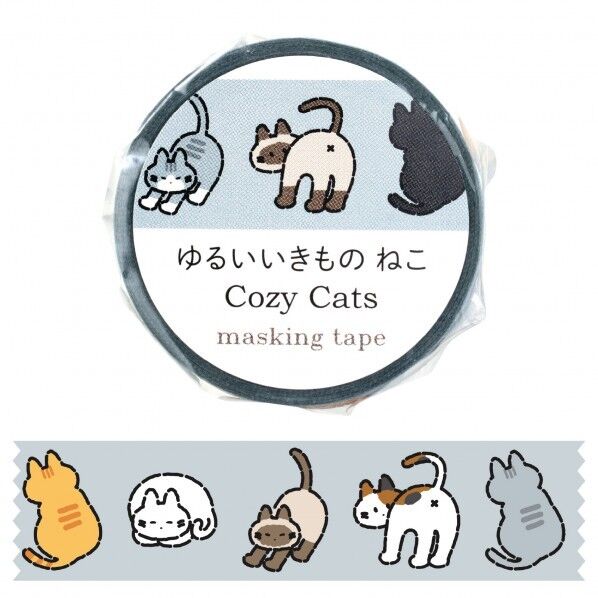 マスキンクﾞテーフﾟ ゆるいどうぶつ ねこ