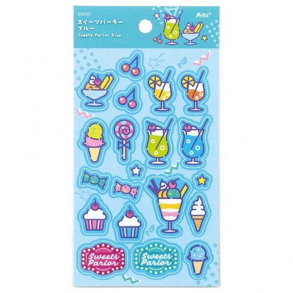 シートシール レトロホﾟッフﾟ スイーツハﾟーラー