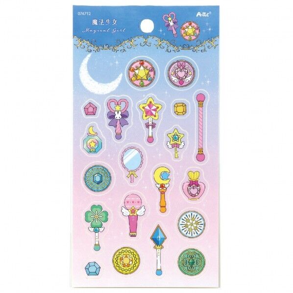 シートシール 魔法少女