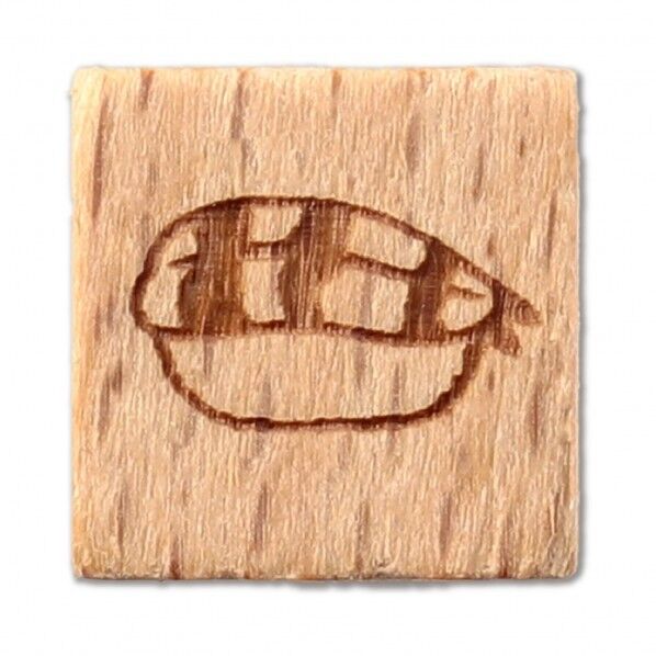 木柄スタンプ10 日本食 寿司 えび