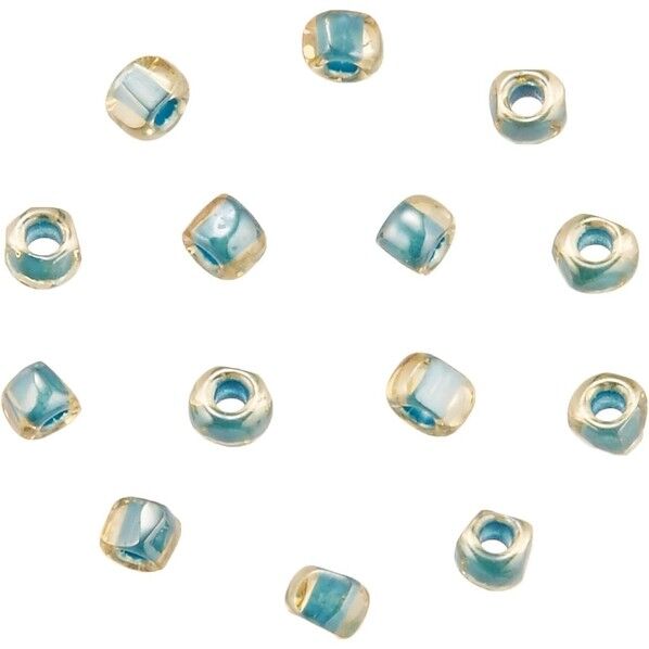 スリーカットビーズ 糸通しビーズ 外径約2.2mm 1m入り Col.CR953