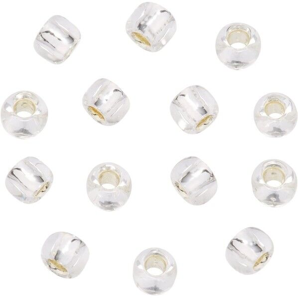 特大ビーズ 糸通しビーズ 外径約4mm 0.5m入り Col.21