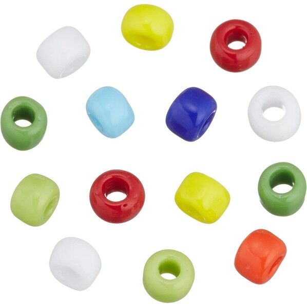 特大ミックスビーズ バラパックビーズ 外径約4mm 約6.5g入り Col.BM10