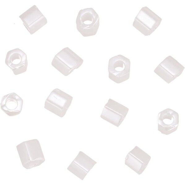 六角ビーズ 小 糸通しビーズ 外径約2.2mm 1m(約250粒)入り Col.81