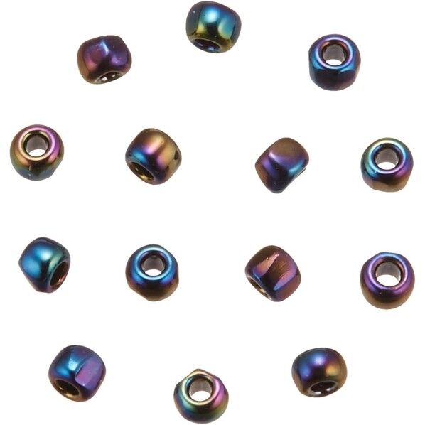 スリーカットビーズ 糸通しビーズ 外径約2.2mm 1m入り Col.CR86