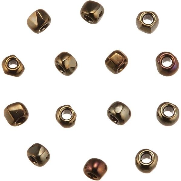 スリーカットビーズ 糸通しビーズ 外径約2.2mm 1m入り Col.CR83