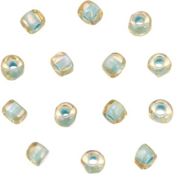 スリーカットビーズ 糸通しビーズ 外径約2.2mm 1m入り Col.CR952