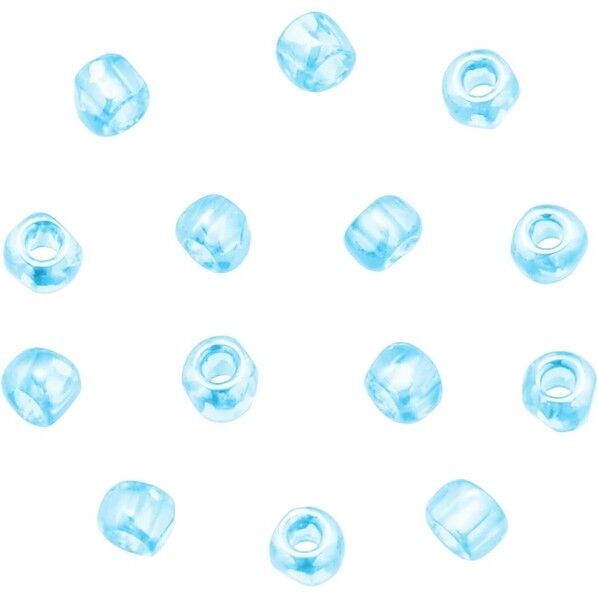 スリーカットビーズ 糸通しビーズ 外径約2.2mm 1m入り Col.CR104