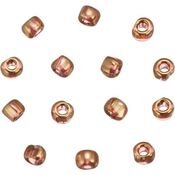 スリーカットビーズ 糸通しビーズ 外径約2.2mm 1m入り Col.CR421