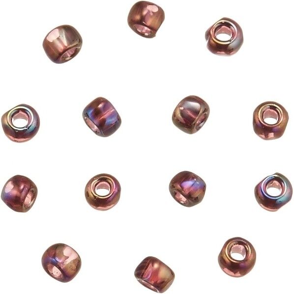 スリーカットビーズ 糸通しビーズ 外径約2.2mm 1m入り Col.CR166C