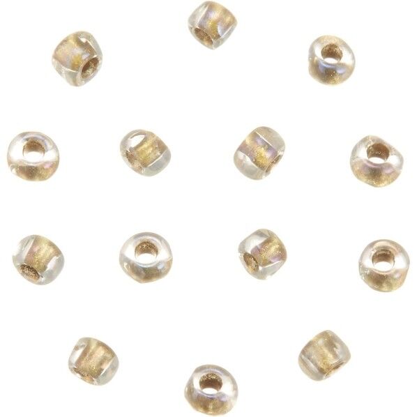 スリーカットビーズ 糸通しビーズ 外径約2.2mm 1m入り Col.CR262