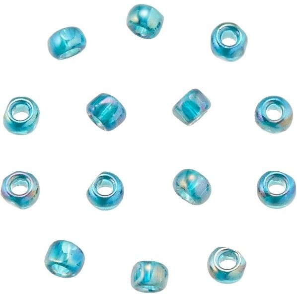 スリーカットビーズ 糸通しビーズ 外径約2.2mm 1m入り Col.CR167BD