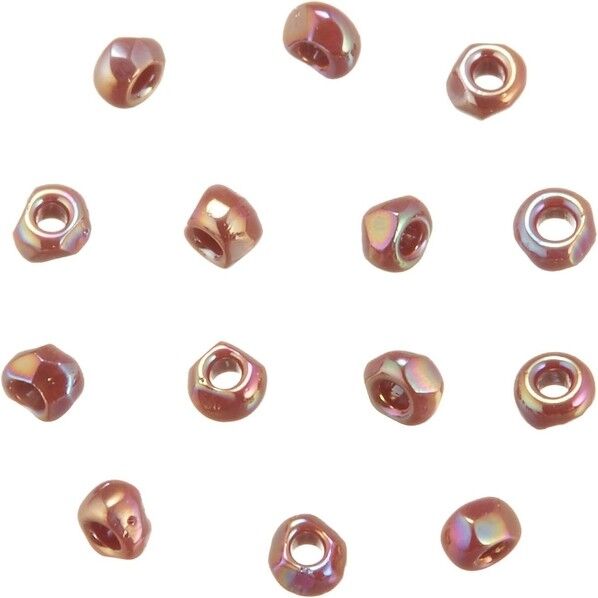 トーホー スリーカットビーズ 糸通しビーズ 外径約2.2mm 1m入り Col.CR406 MSB-CR406-PC 1枚