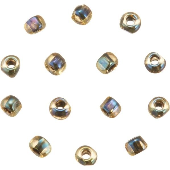 スリーカットビーズ 糸通しビーズ 外径約2.2mm 1m入り Col.CR244