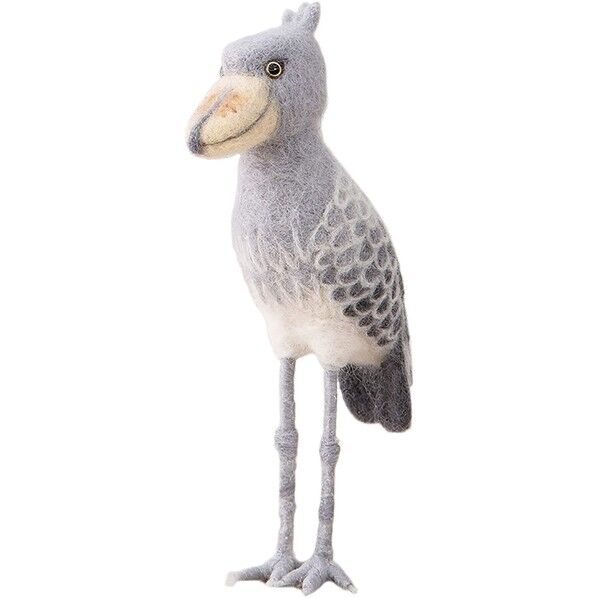 羊毛フェルトキット ニードルフェルトでつくるどうぶつたち ハシビロコウ マルチ