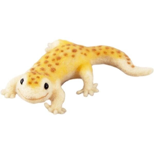 フェルトキット ニードルフェルトでつくるどうぶつたち ヒョウモントカゲモドキ