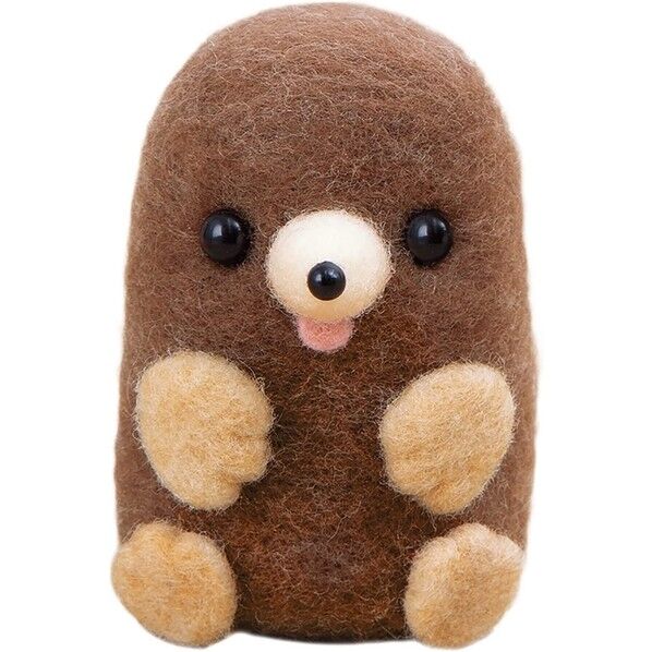 フェルトキット かわいい森のどうぶつたち ひょっこりもぐら