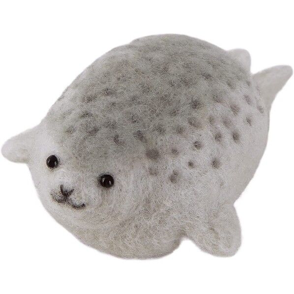 フェルトキット ニードルフェルトでつくるどうぶつたち ワモンアザラシ