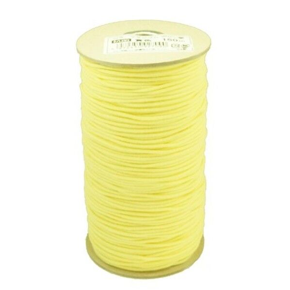 工業用大巻 抗菌マスクゴム 150mボビン巻 黄