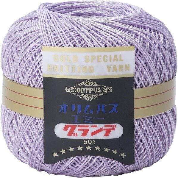 レース糸 エミーグランデ50g玉巻 約218m /Col.600 1箱(3玉入)