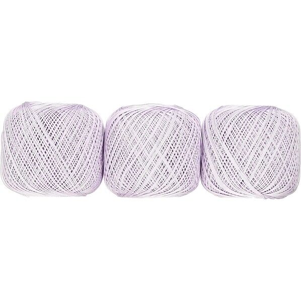 レース糸 エミーグランデ50g玉巻 約218m /Col.672 1箱(3玉入)