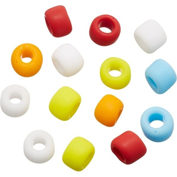 特大ミックスビーズ バラパックビーズ 外径約5.5mm 約16g入り Col.BM21