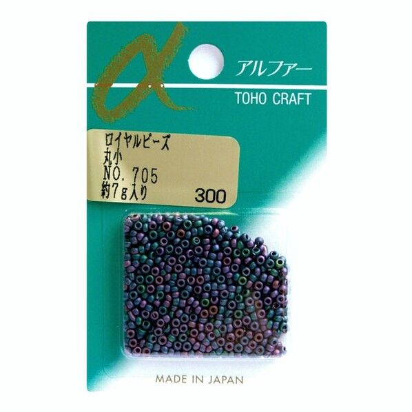 丸小ビーズ バラパックビーズ 外径約2.2mm 約7g入り Col.705