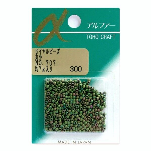 丸小ビーズ バラパックビーズ 外径約2.2mm 約7g入り Col.707